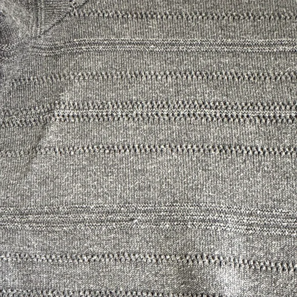 Apt. 9 Charcoal Gray Textured Knit Sweater XL Lightweight Minimalist Workwear - Picture 11 of 15